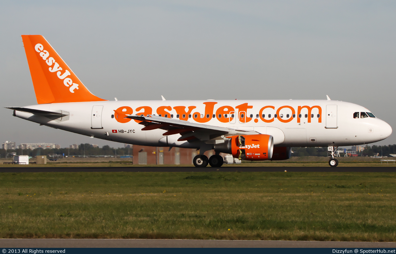 Photo of HB-JYC - Airbus A319-111 operated by easyJet Switzerland