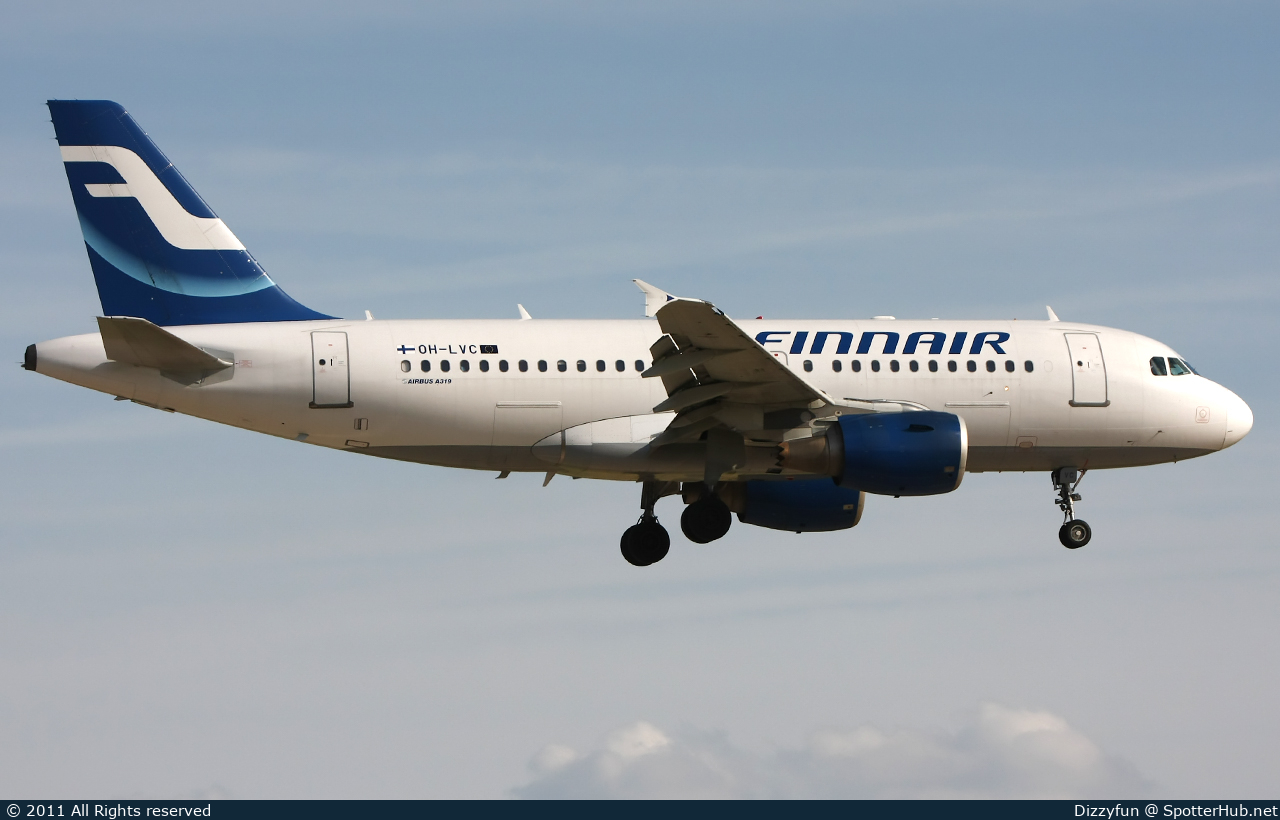 Photo of OH-LVC - Airbus A319-112 operated by Finnair