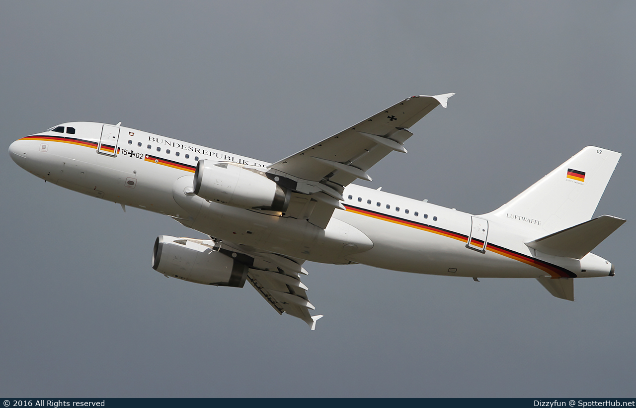 Photo of 15+02 - Airbus A319-133(CJ) operated by German Air Force