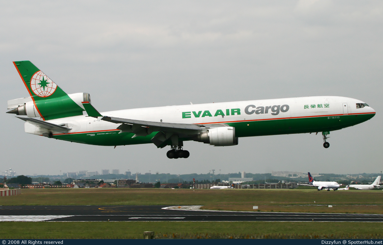 Photo of B-16113 - McDonnell Douglas MD-11(F) operated by EVA Air Cargo