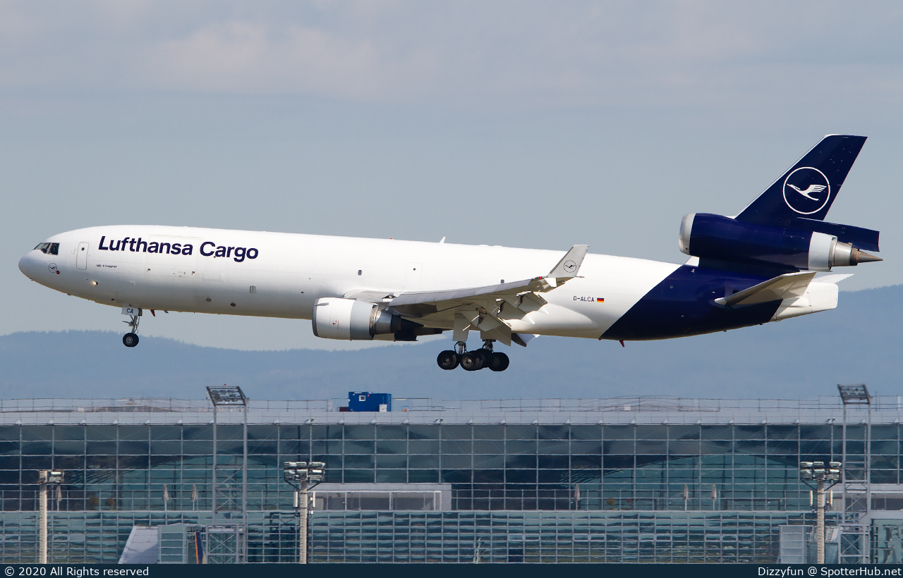 Photo of D-ALCA - McDonnell Douglas MD-11(F) operated by Lufthansa Cargo