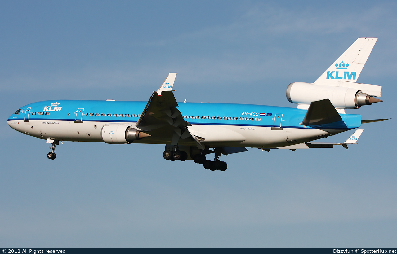Photo of PH-KCC - McDonnell Douglas MD-11 operated by KLM Royal Dutch Airlines