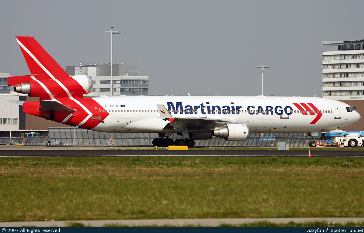 Photo of PH-MCR - McDonnell Douglas MD-11CF operated by Martinair Cargo