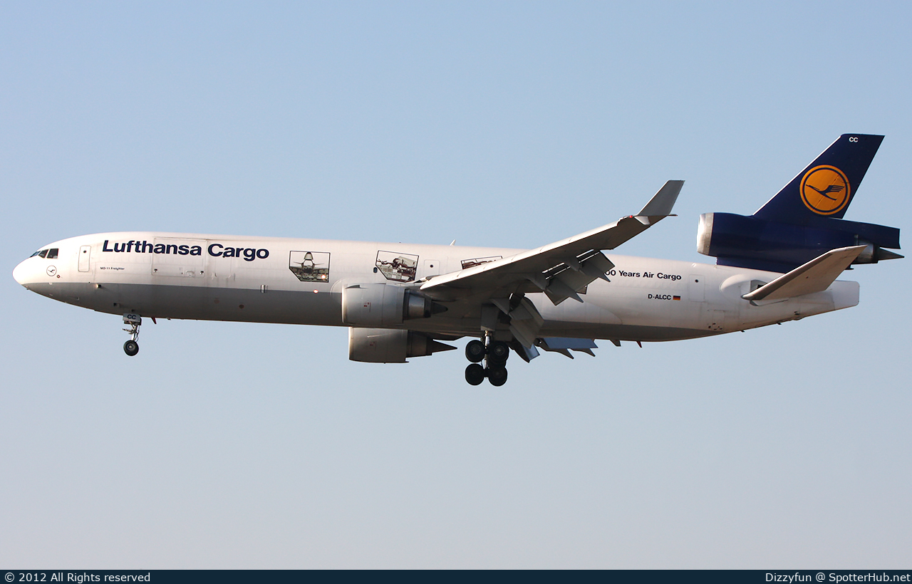 Photo of D-ALCC - McDonnell Douglas MD-11(F) operated by Lufthansa Cargo