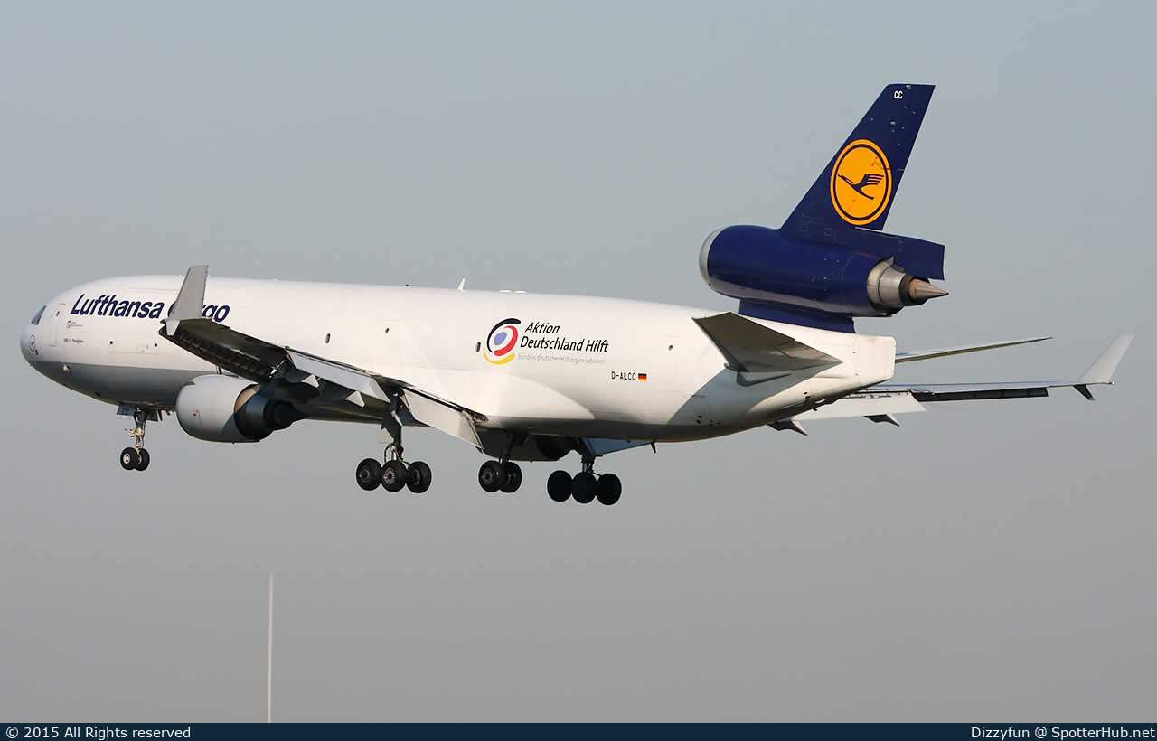 Photo of D-ALCC - McDonnell Douglas MD-11(F) operated by Lufthansa Cargo