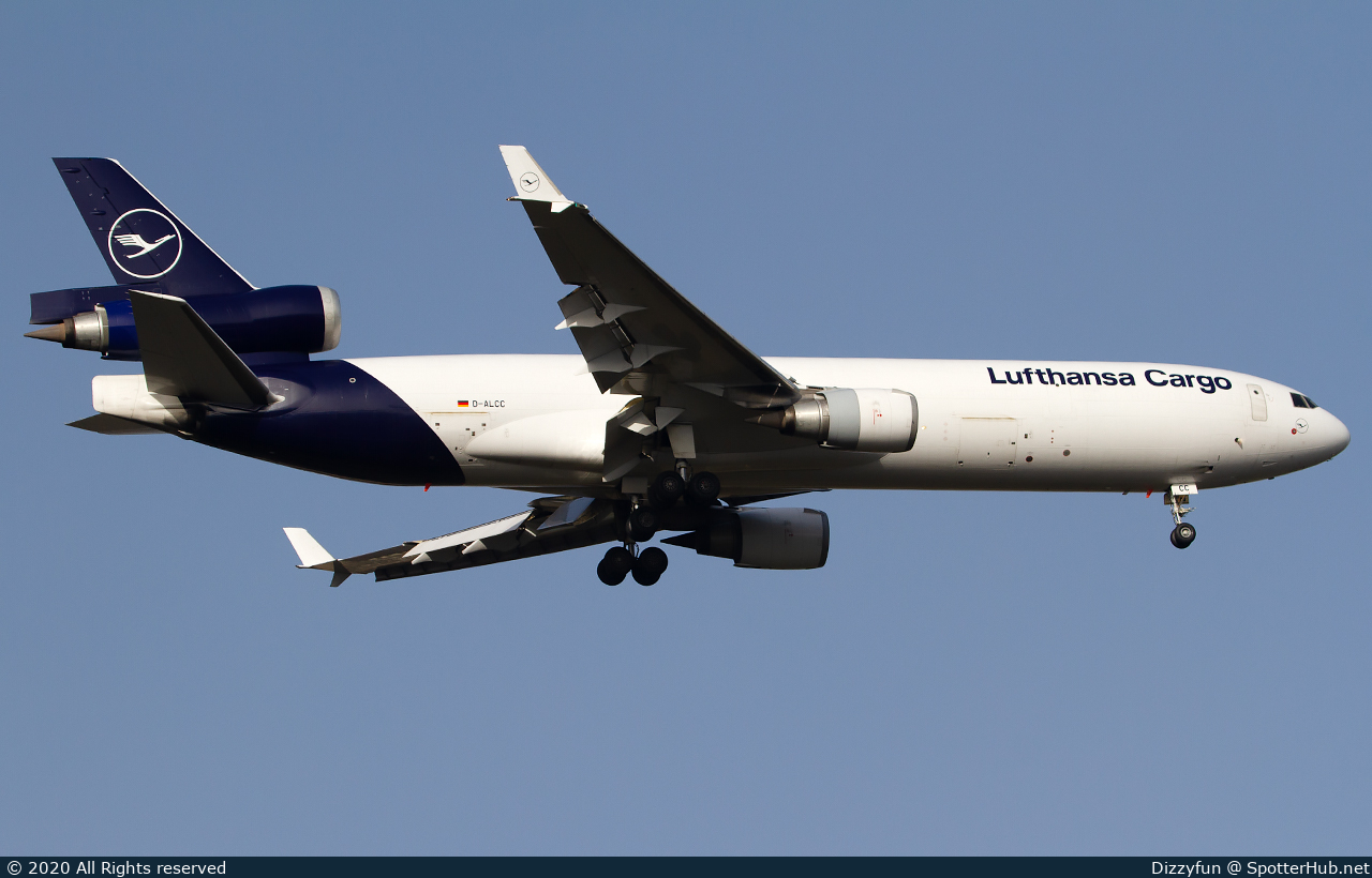 Photo of D-ALCC - McDonnell Douglas MD-11(F) operated by Lufthansa Cargo