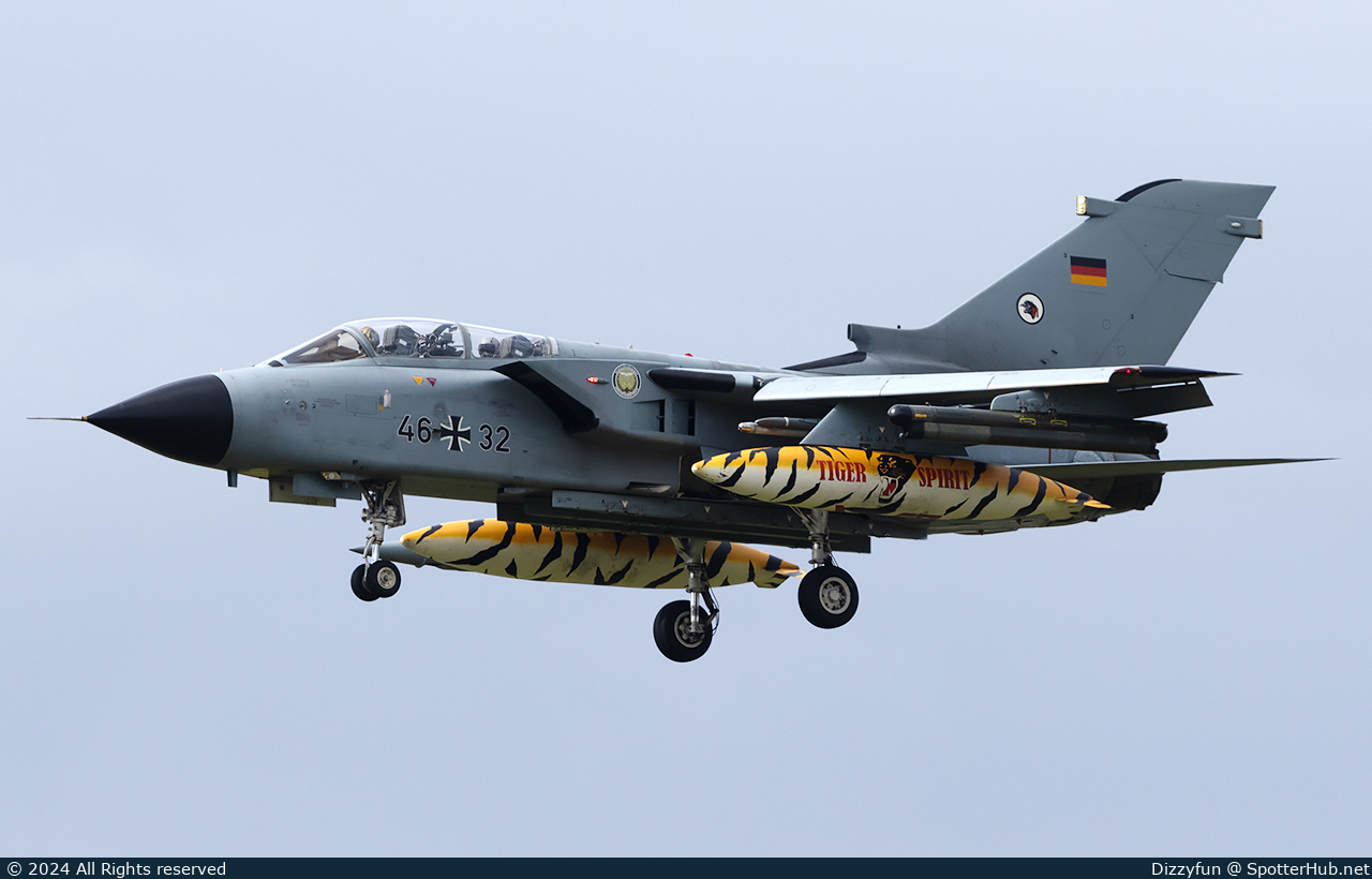 Photo of 46+32 - Panavia Tornado ECR operated by German Air Force