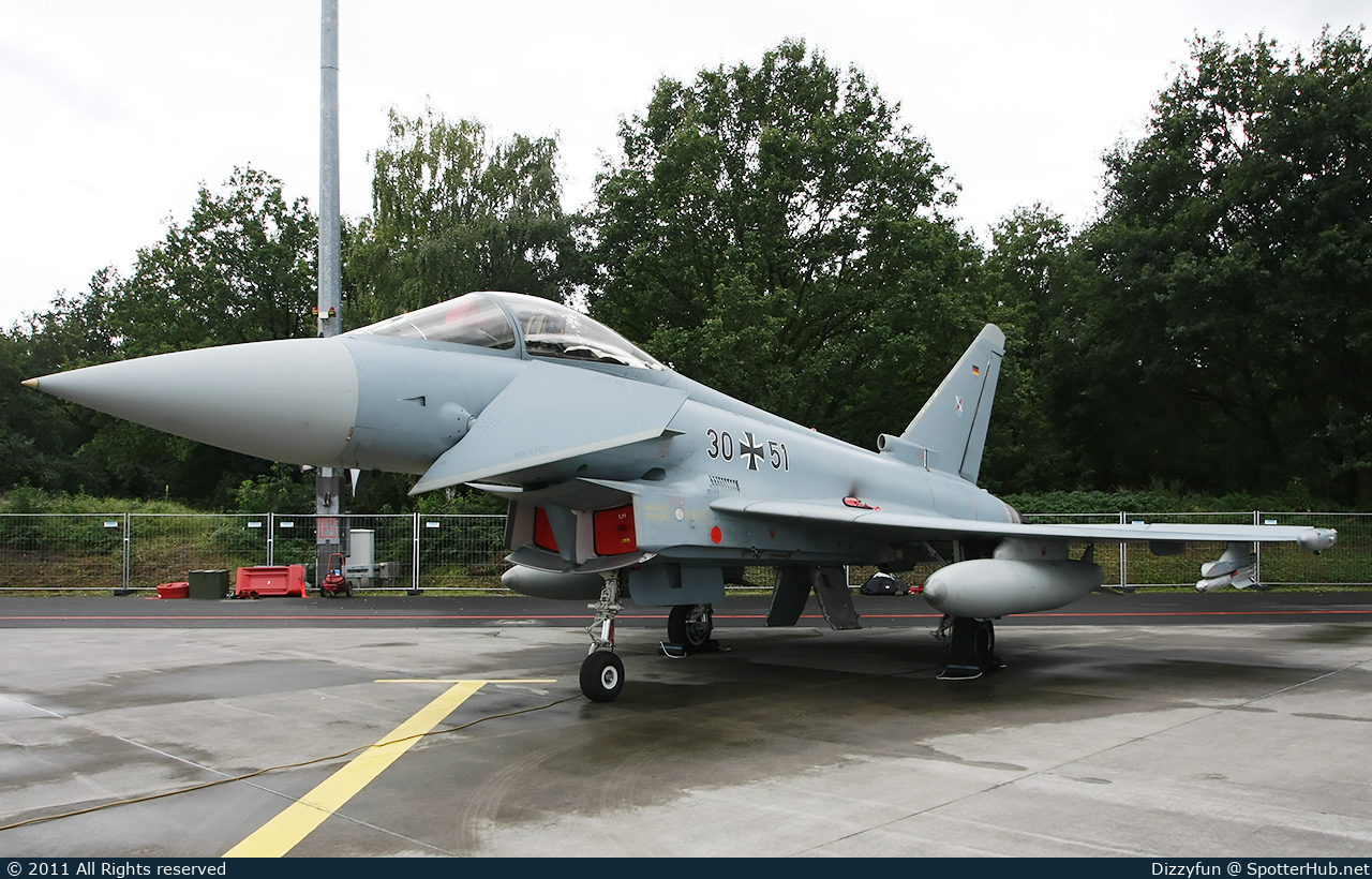 Photo of 30+51 - Eurofighter Typhoon EF-2000 operated by German Air Force