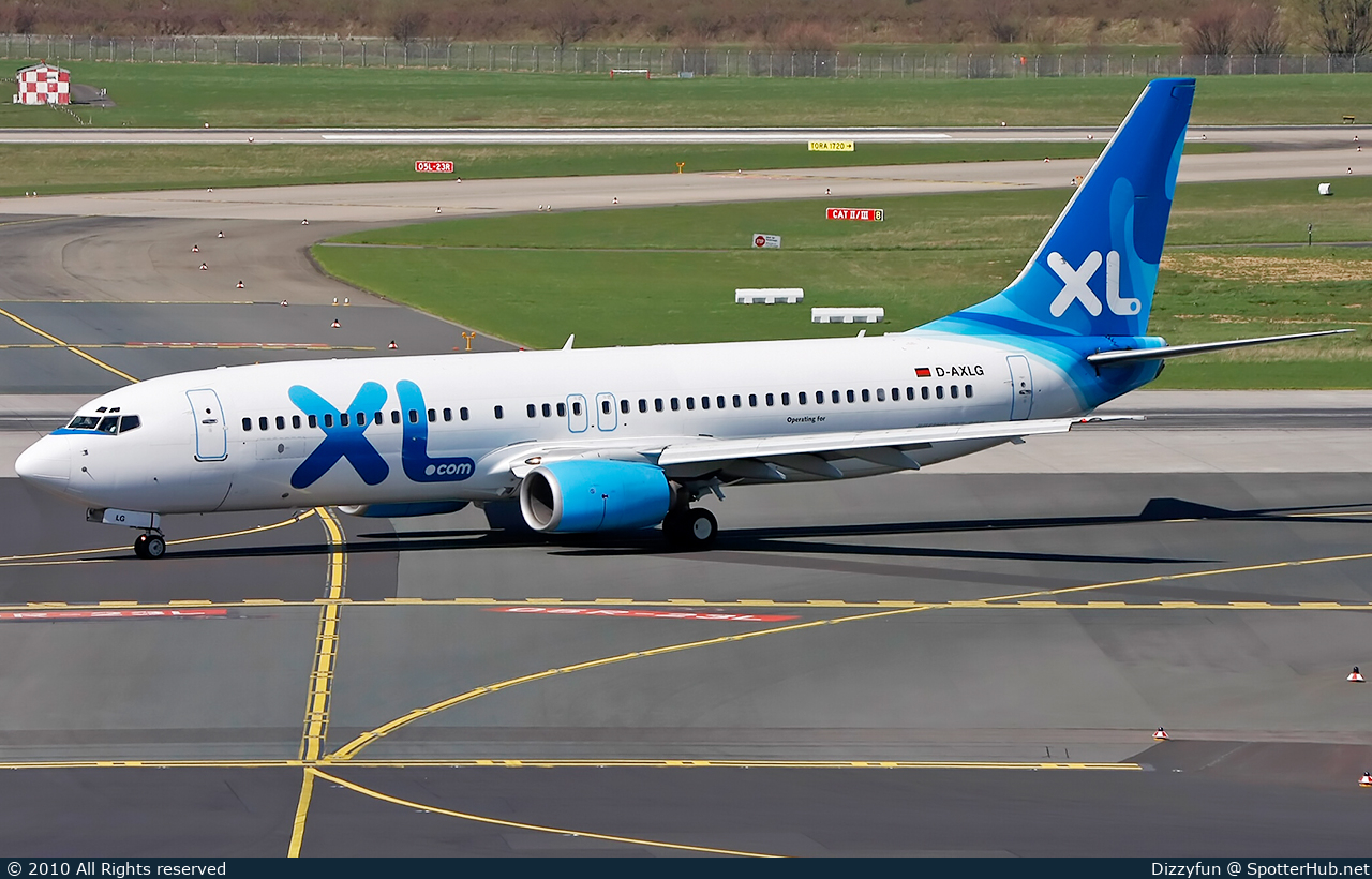 Photo of D-AXLG - Boeing 737-8Q8 operated by XL Airways Germany