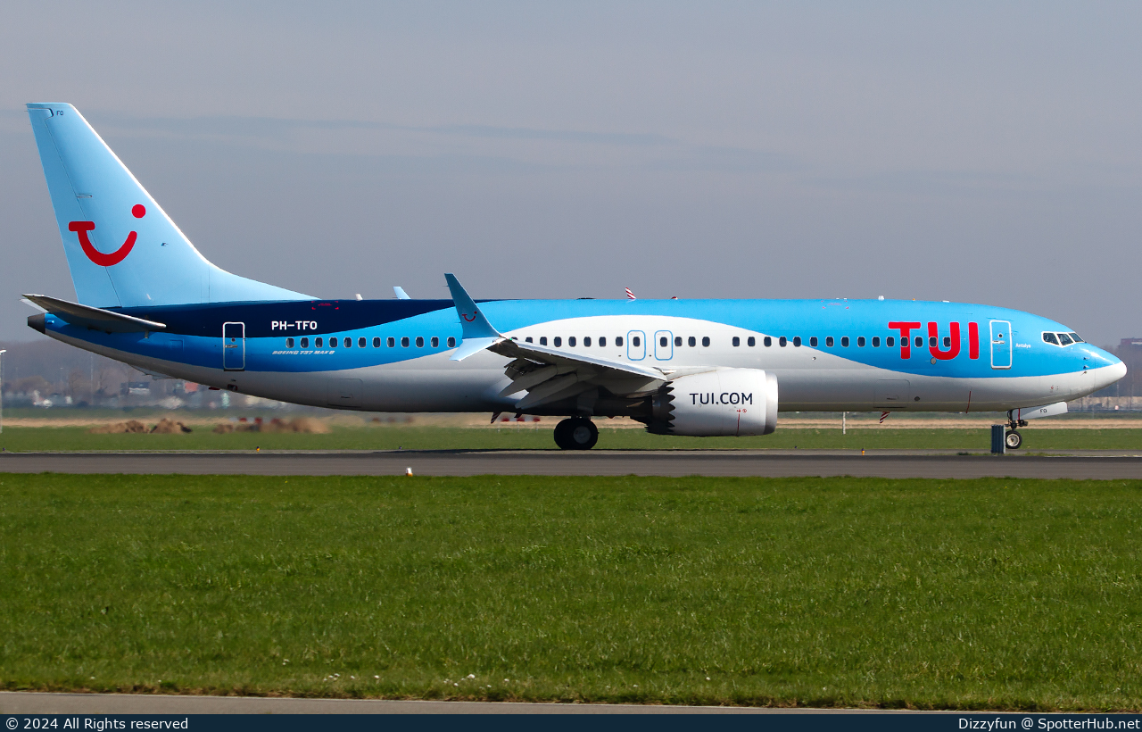 Photo of PH-TFO - Boeing 737 MAX 8 operated by TUI Airlines Nederland