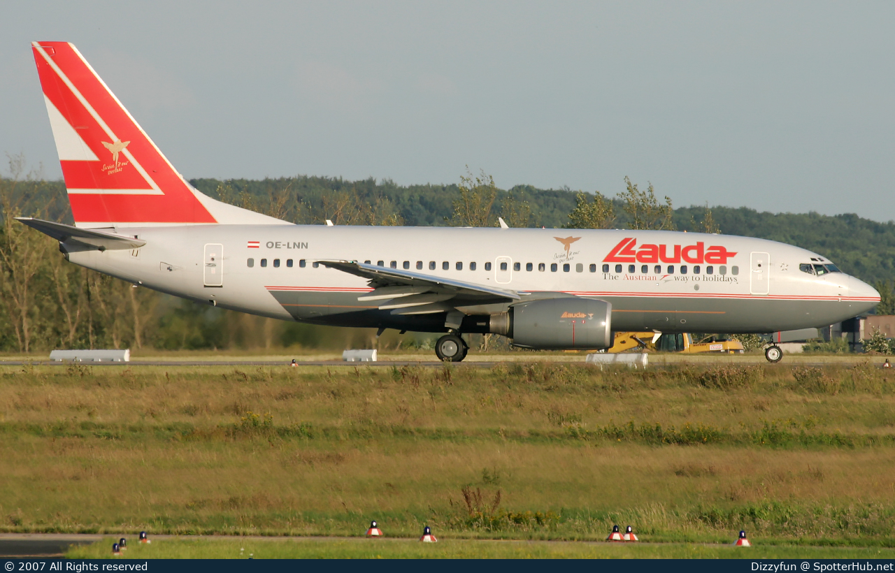 Photo of OE-LNN - Boeing 737-7Z9 operated by Lauda Air