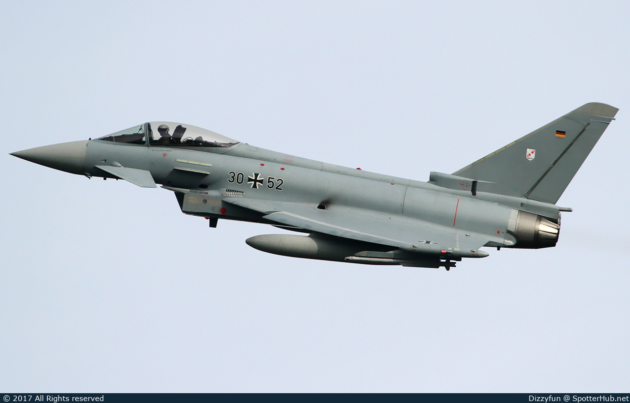 Photo of 30+52 - Eurofighter Typhoon EF-2000 operated by German Air Force