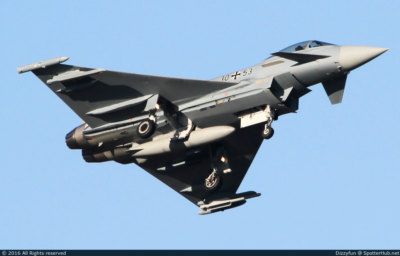 Photo of 30+53 - Eurofighter Typhoon EF-2000 operated by German Air Force