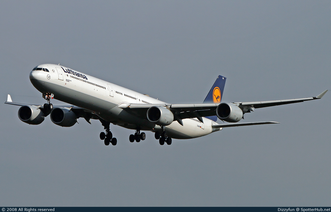 Photo of D-AIHH - Airbus A340-642 operated by Lufthansa