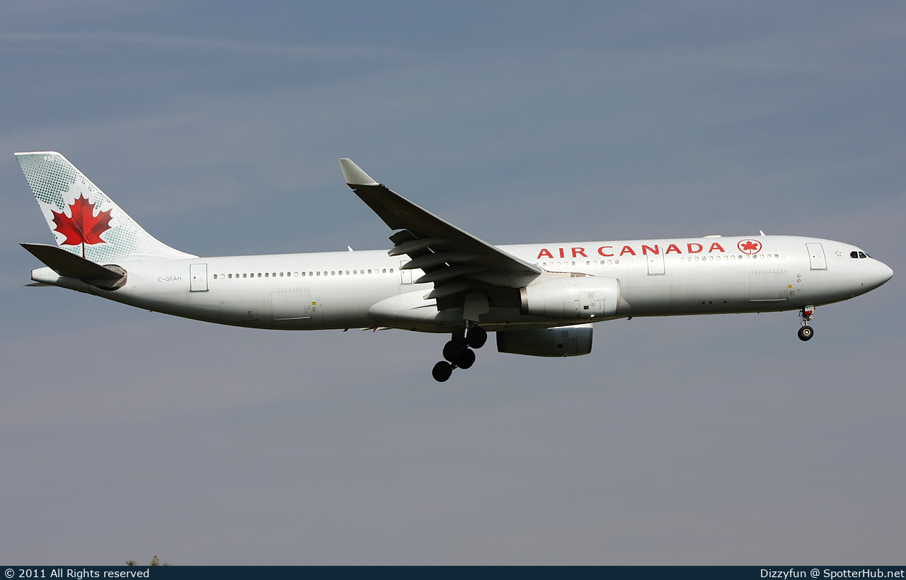 Photo of C-GFAH - Airbus A330-343 operated by Air Canada