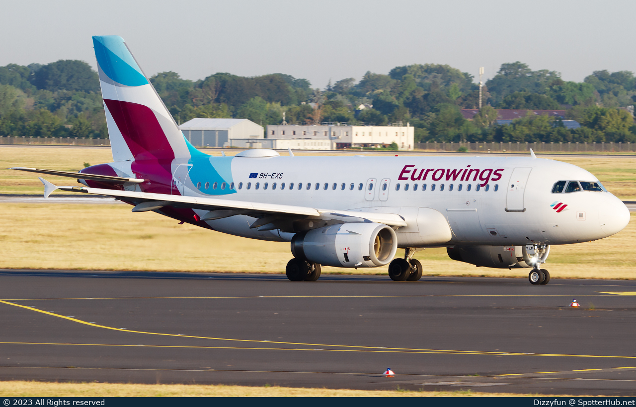 Photo of 9H-EXS - Airbus A319-132 operated by Eurowings Europe Malta