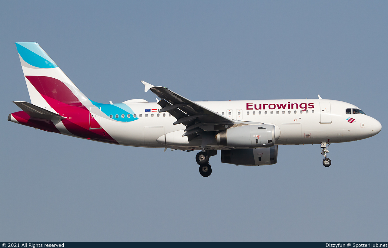 Photo of OE-LYZ - Airbus A319-132 operated by Eurowings Europe