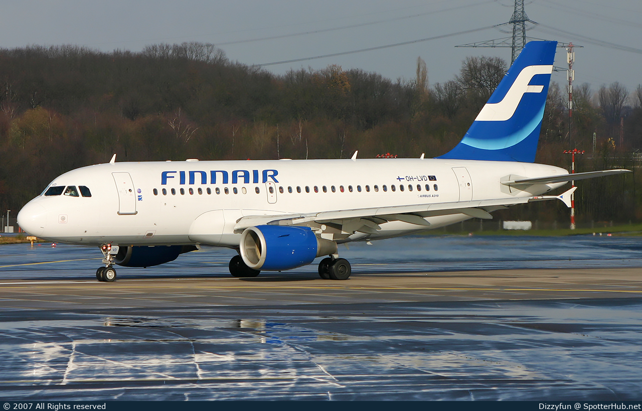 Photo of OH-LVD - Airbus A319-112 operated by Finnair