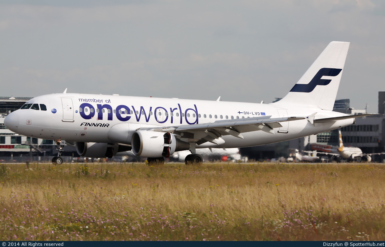 Photo of OH-LVD - Airbus A319-112 operated by Finnair