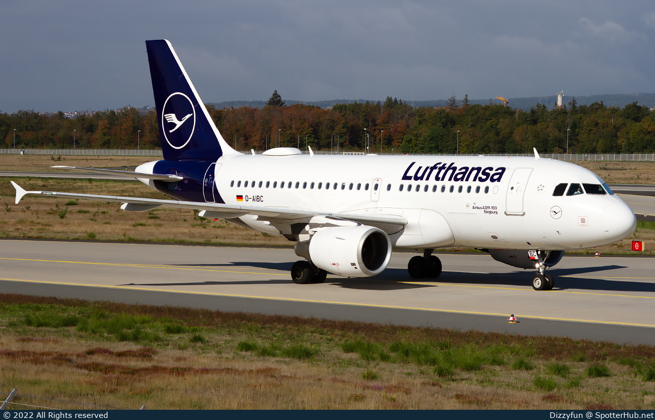 Photo of D-AIBC - Airbus A319-112 operated by Lufthansa