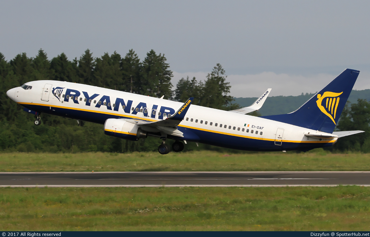 Photo of EI-DAF - Boeing 737-8AS operated by Ryanair
