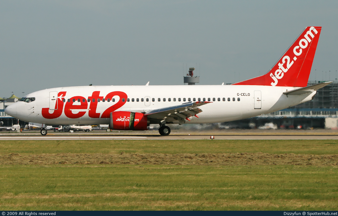 Photo of G-CELO - Boeing 737-33A(QC) operated by Jet2