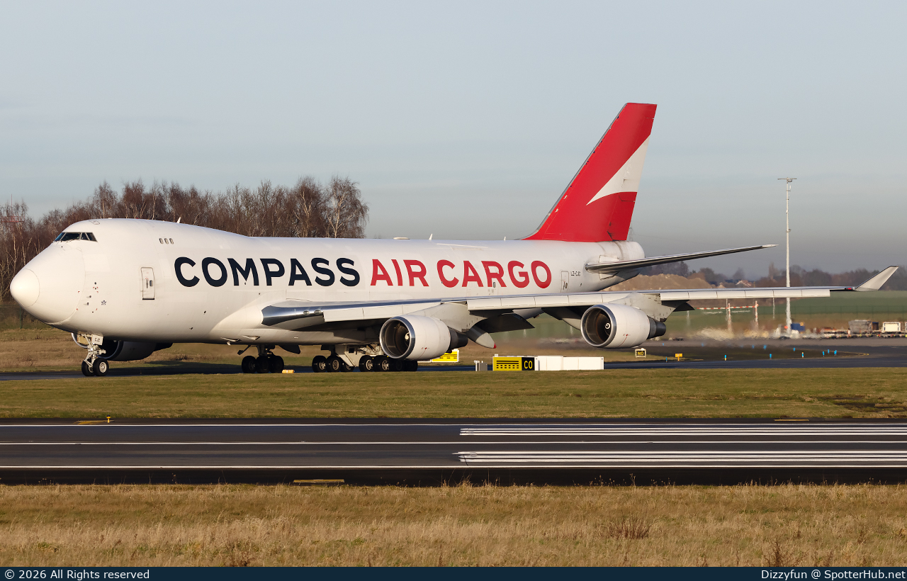 Photo of LZ-CJC - Boeing 747-428F(ER) operated by Compass Air Cargo