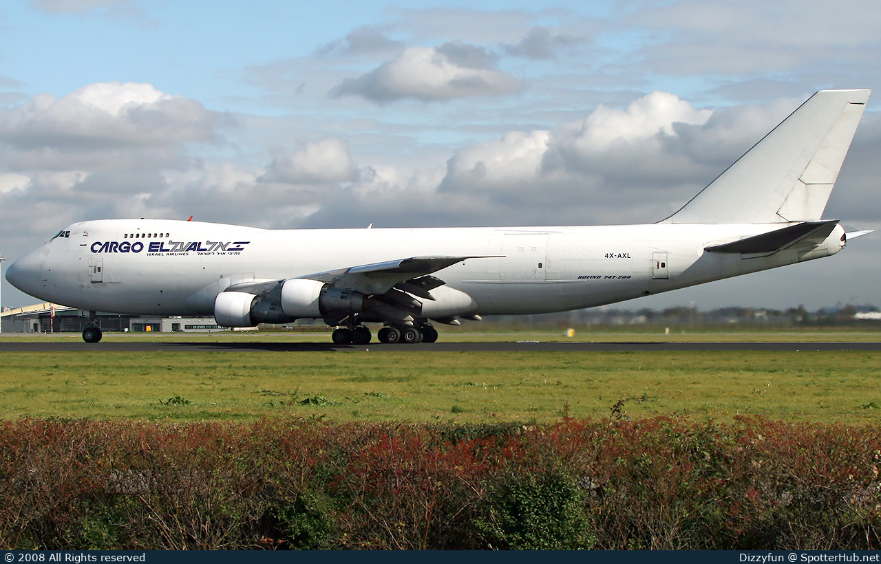 Photo of 4X-AXL - Boeing 747-245F operated by El Al Cargo