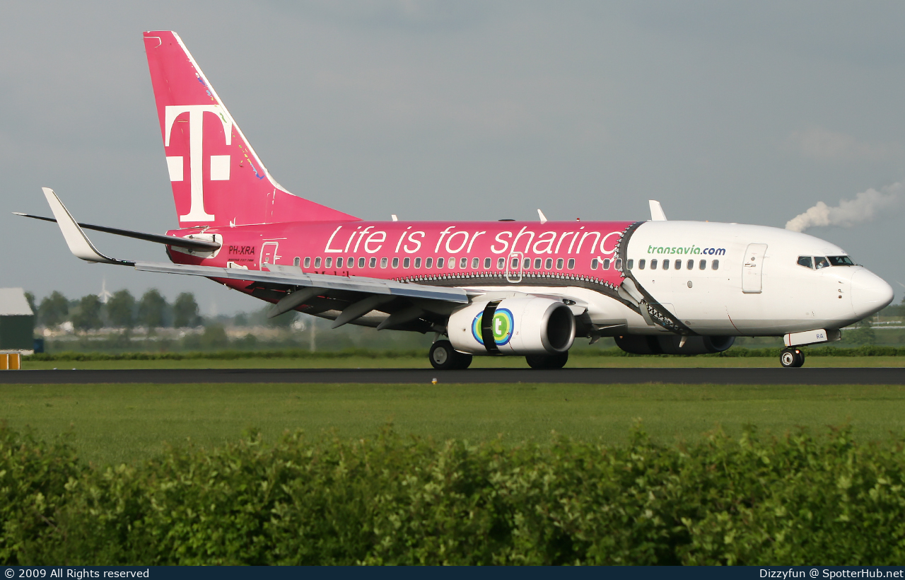 Photo of PH-XRA - Boeing 737-7K2 operated by Transavia