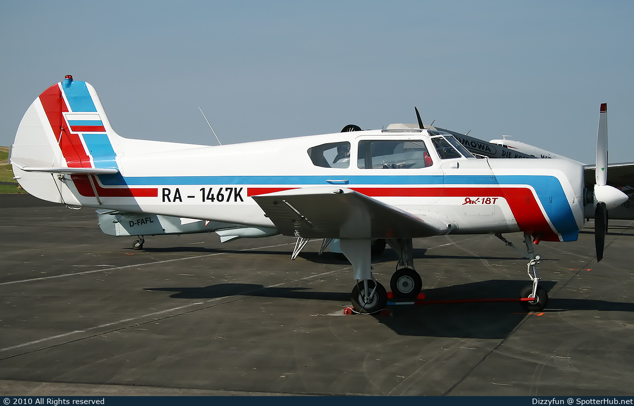 Photo of RA-1467K - Yakovlev Yak-18T operated by Private