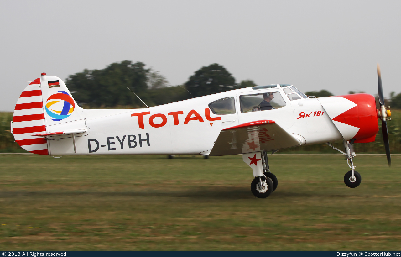 Photo of D-EYBH - Yakovlev Yak-18T operated by Private