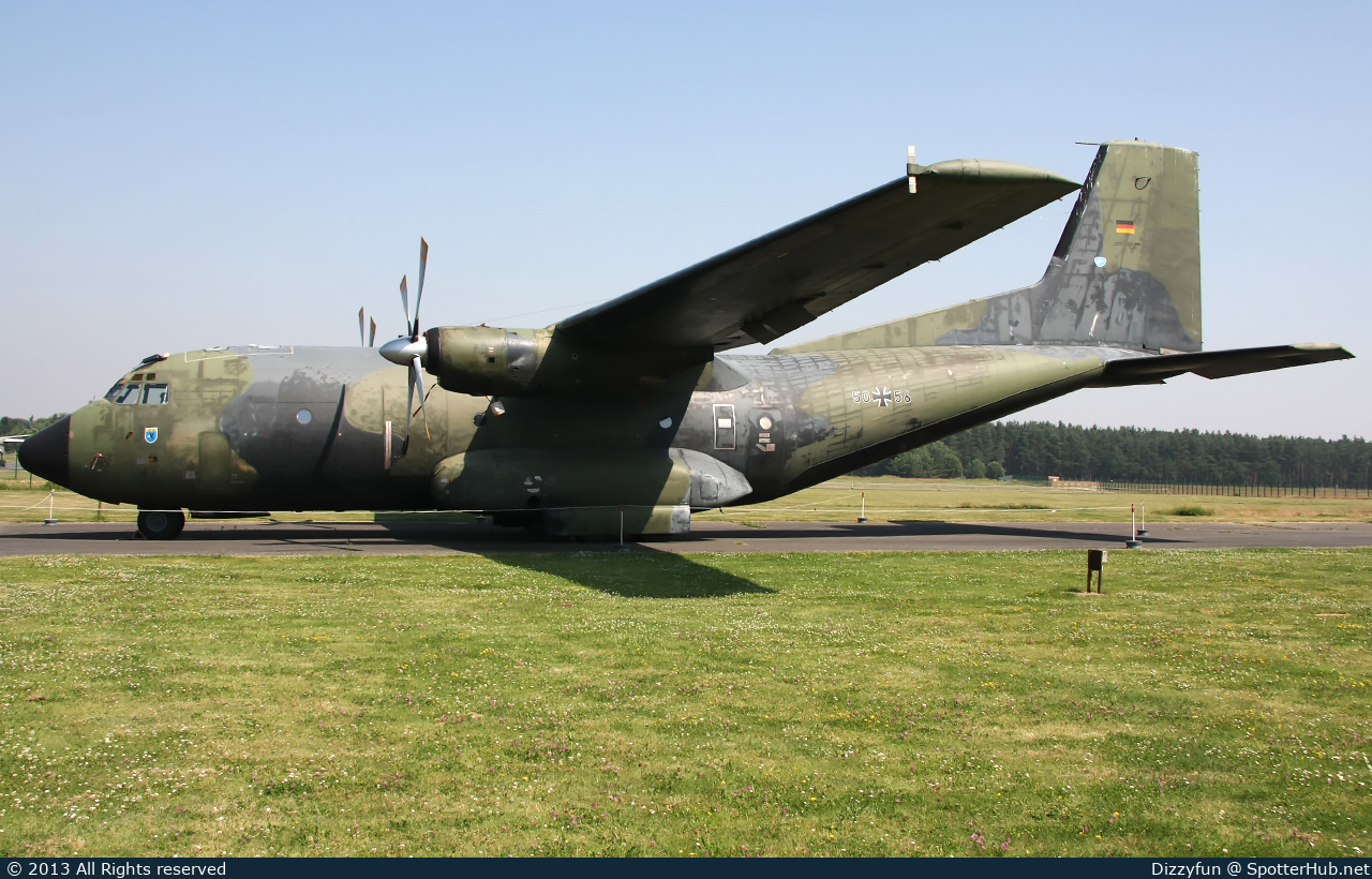 Photo of 50+56 - Transall C-160D operated by German Air Force
