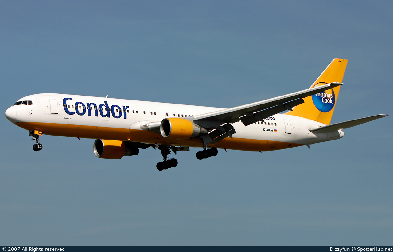 Photo of D-ABUA - Boeing 767-330(ER) operated by Condor