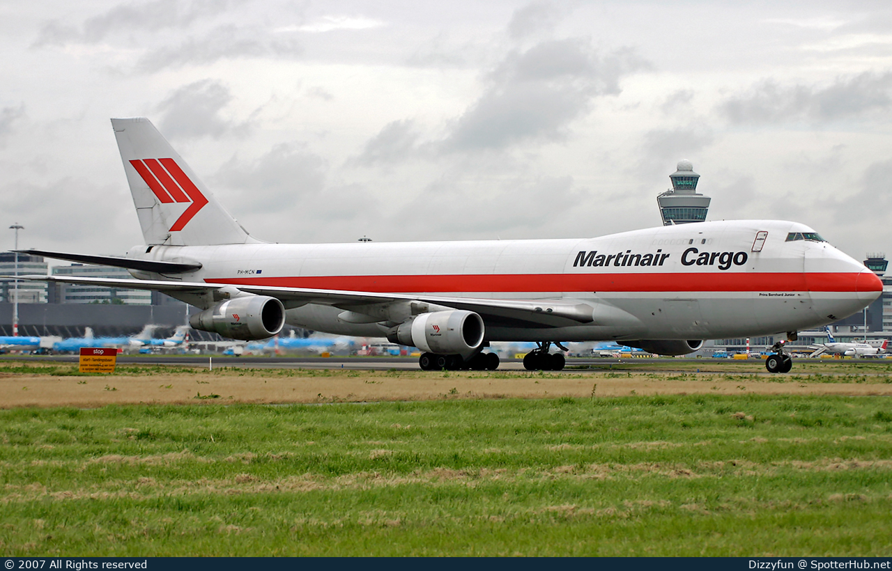 Photo of PH-MCN - Boeing 747-228F operated by Martinair Cargo