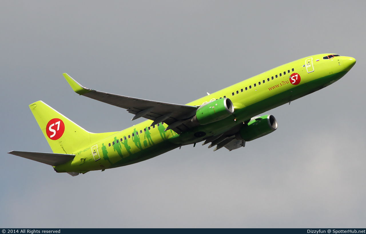 Photo of VP-BDH - Boeing 737-8Q8 operated by S7 Airlines