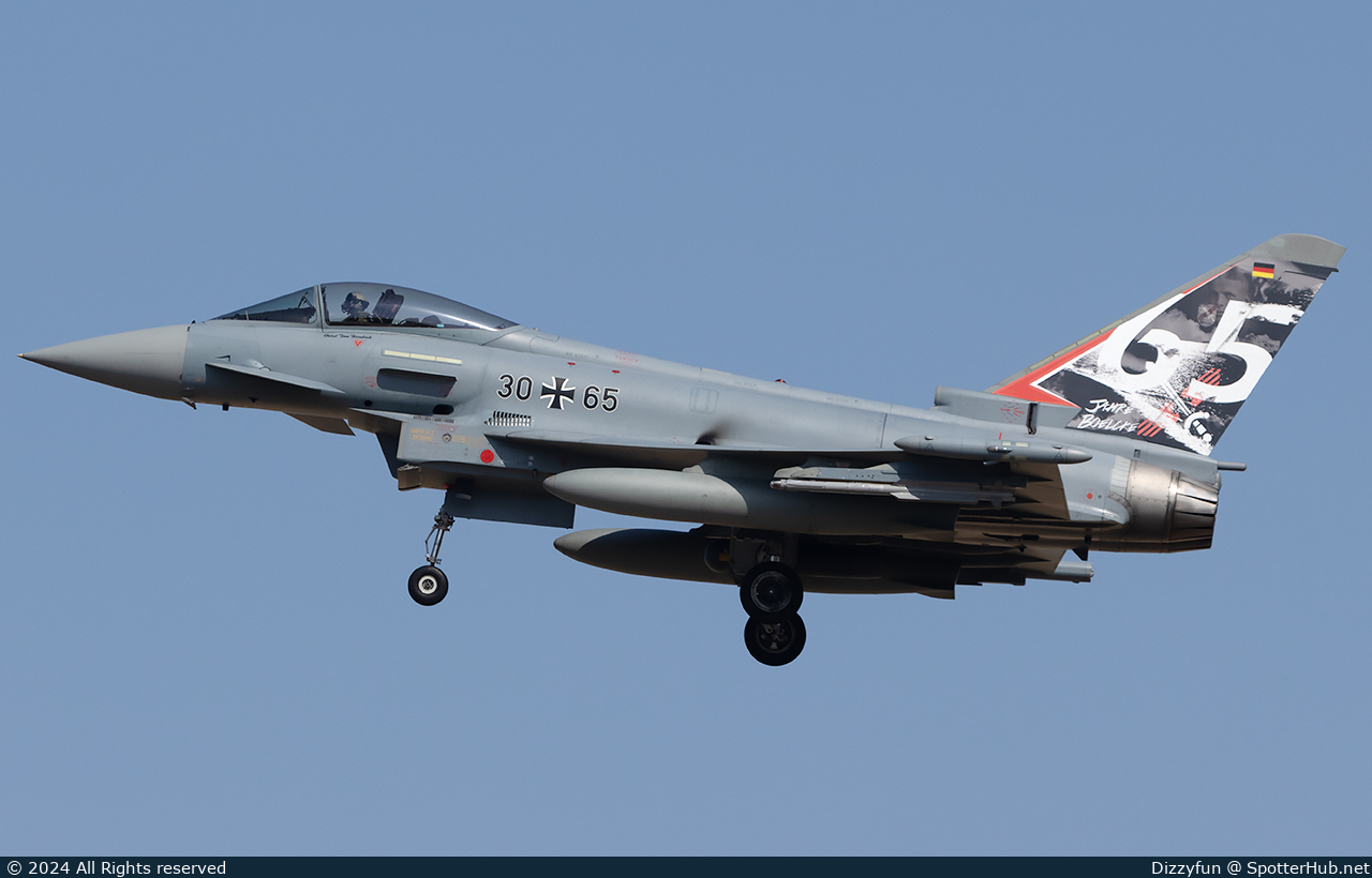 Photo of 30+65 - Eurofighter Typhoon EF-2000 operated by German Air Force