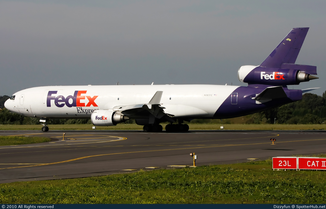 Photo of N587FE - McDonnell Douglas MD-11(F) operated by FedEx