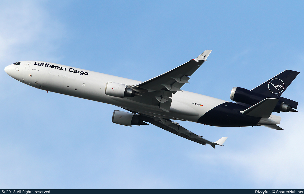 Photo of D-ALCD - McDonnell Douglas MD-11(F) operated by Lufthansa Cargo
