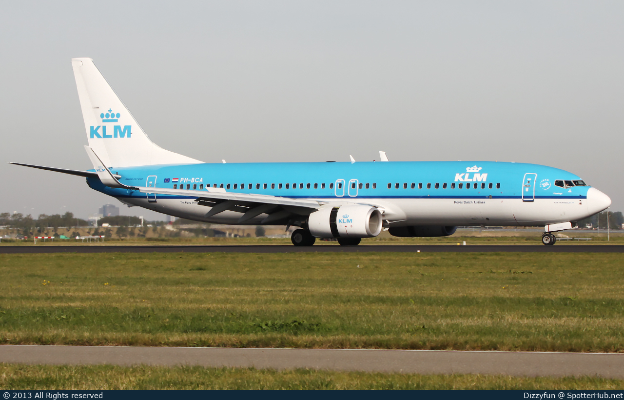 Photo of PH-BCA - Boeing 737-8K2 operated by KLM Royal Dutch Airlines