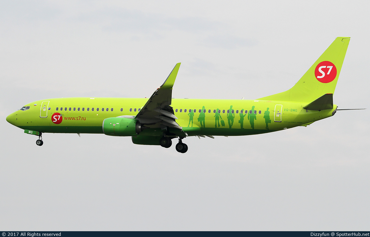 Photo of VQ-BMG - Boeing 737-8LP operated by S7 Airlines