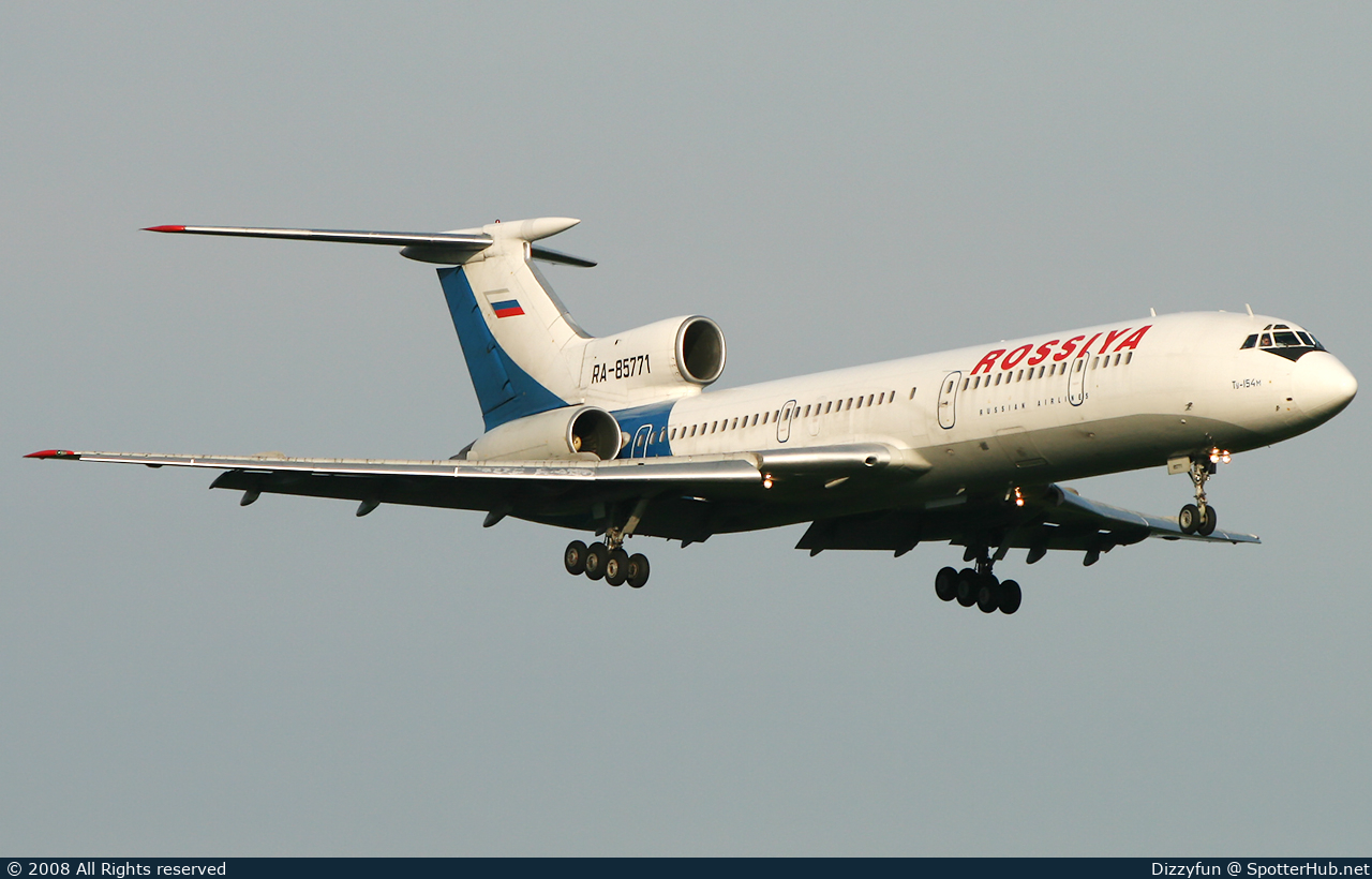 Photo of RA-85771 - Tupolev Tu-154M operated by Rossiya Airlines