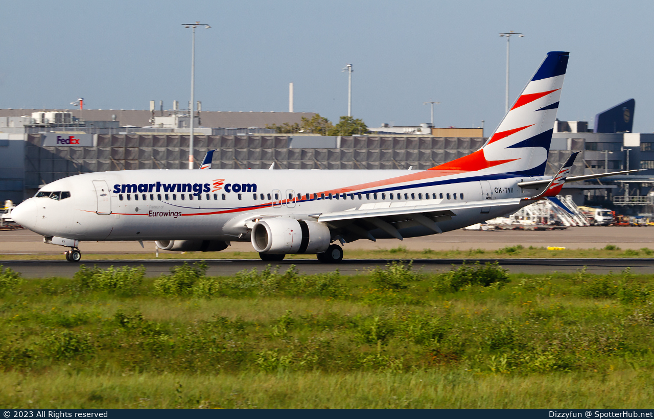 Photo of OK-TVV - Boeing 737-86N operated by Eurowings (opb SmartWings)