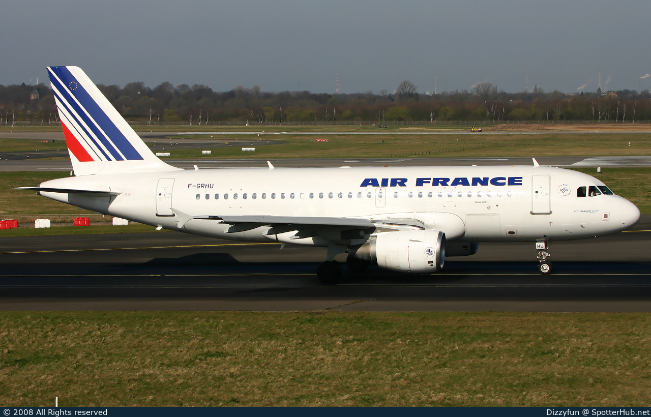 Photo of F-GRHU - Airbus A319-111 operated by Air France