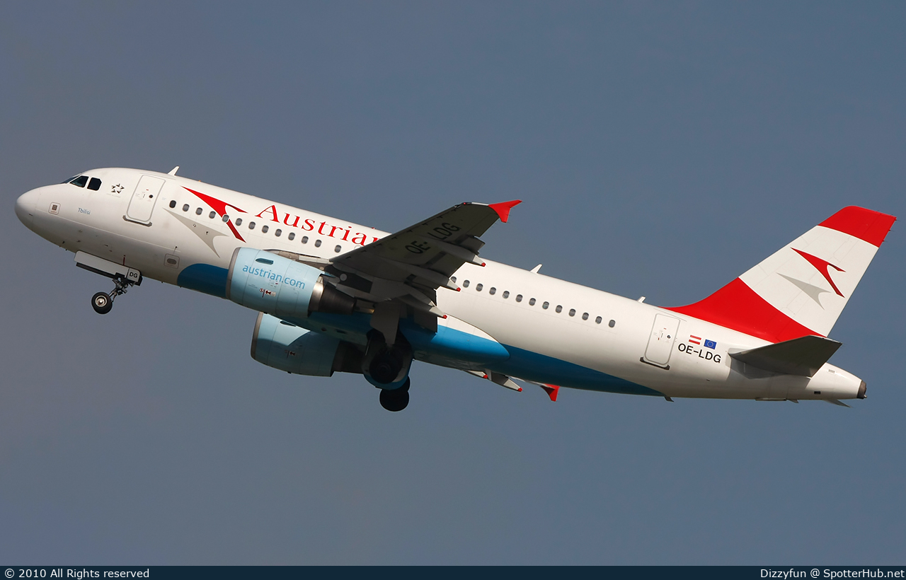 Photo of OE-LDG - Airbus A319-112 operated by Austrian Airlines