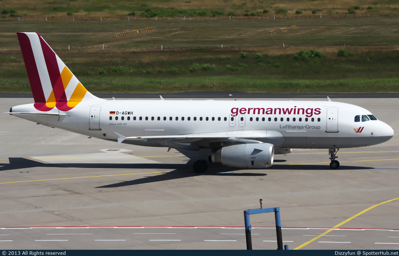 Photo of D-AGWH - Airbus A319-132 operated by Germanwings