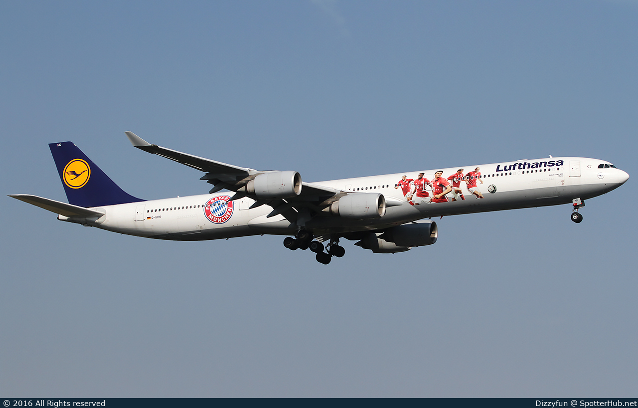 Photo of D-AIHK - Airbus A340-642 operated by Lufthansa