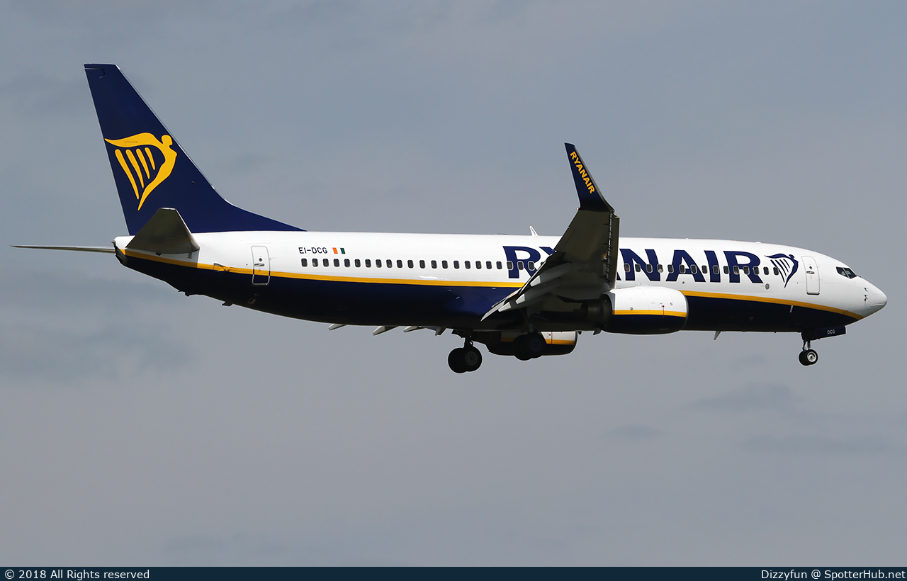Photo of EI-DCG - Boeing 737-8AS operated by Ryanair
