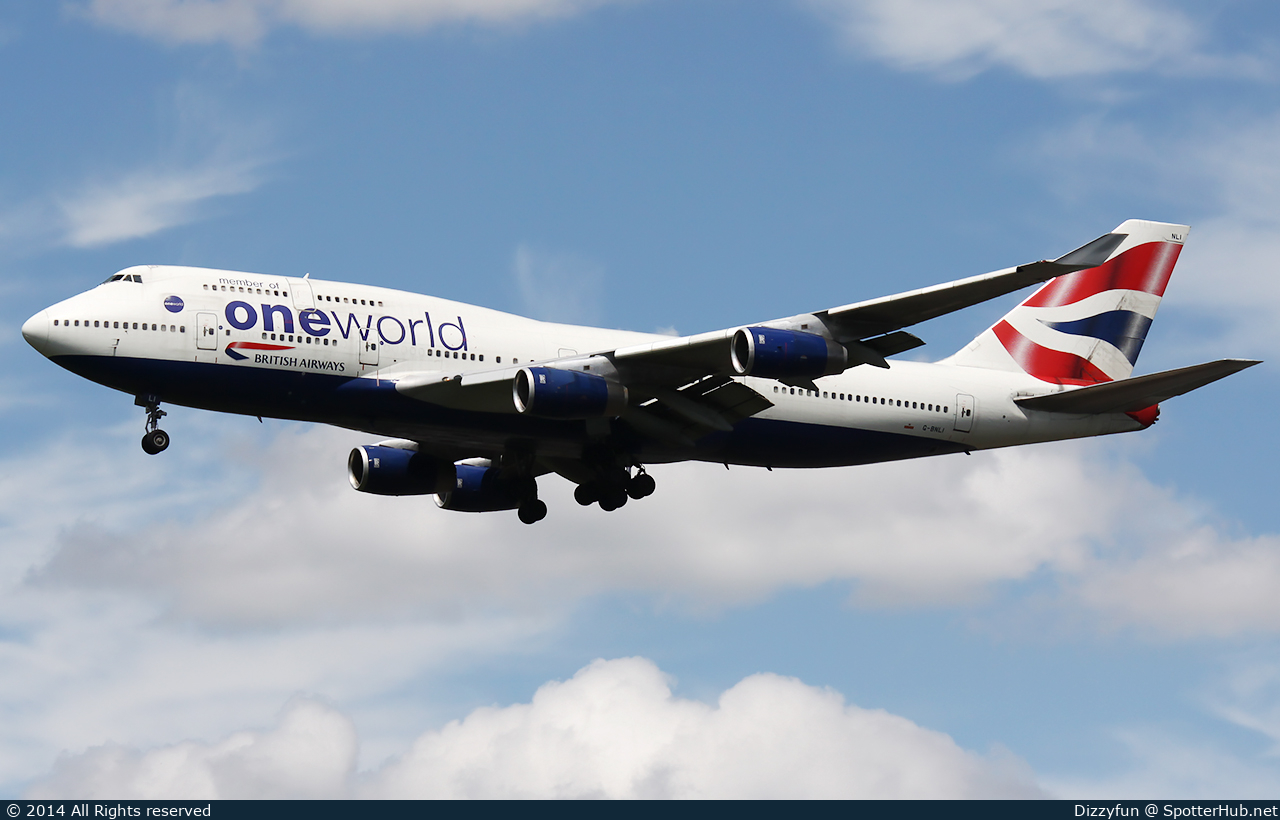 Photo of G-BNLI - Boeing 747-436 operated by British Airways