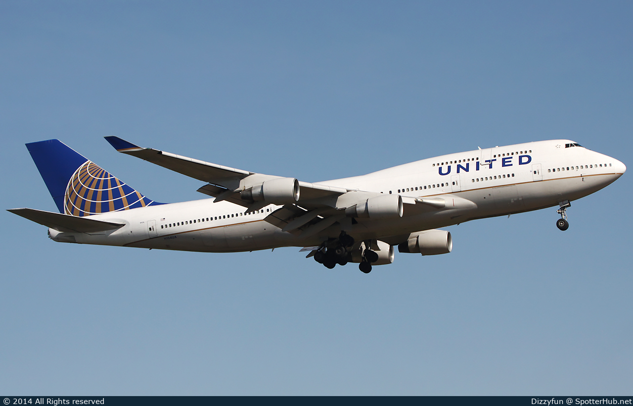 Photo of N104UA - Boeing 747-422 operated by United Airlines