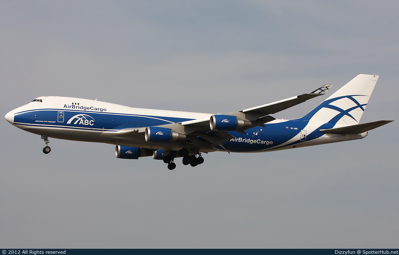 Photo of VP-BIM - Boeing 747-4HAF(ER) operated by AirBridgeCargo Airlines